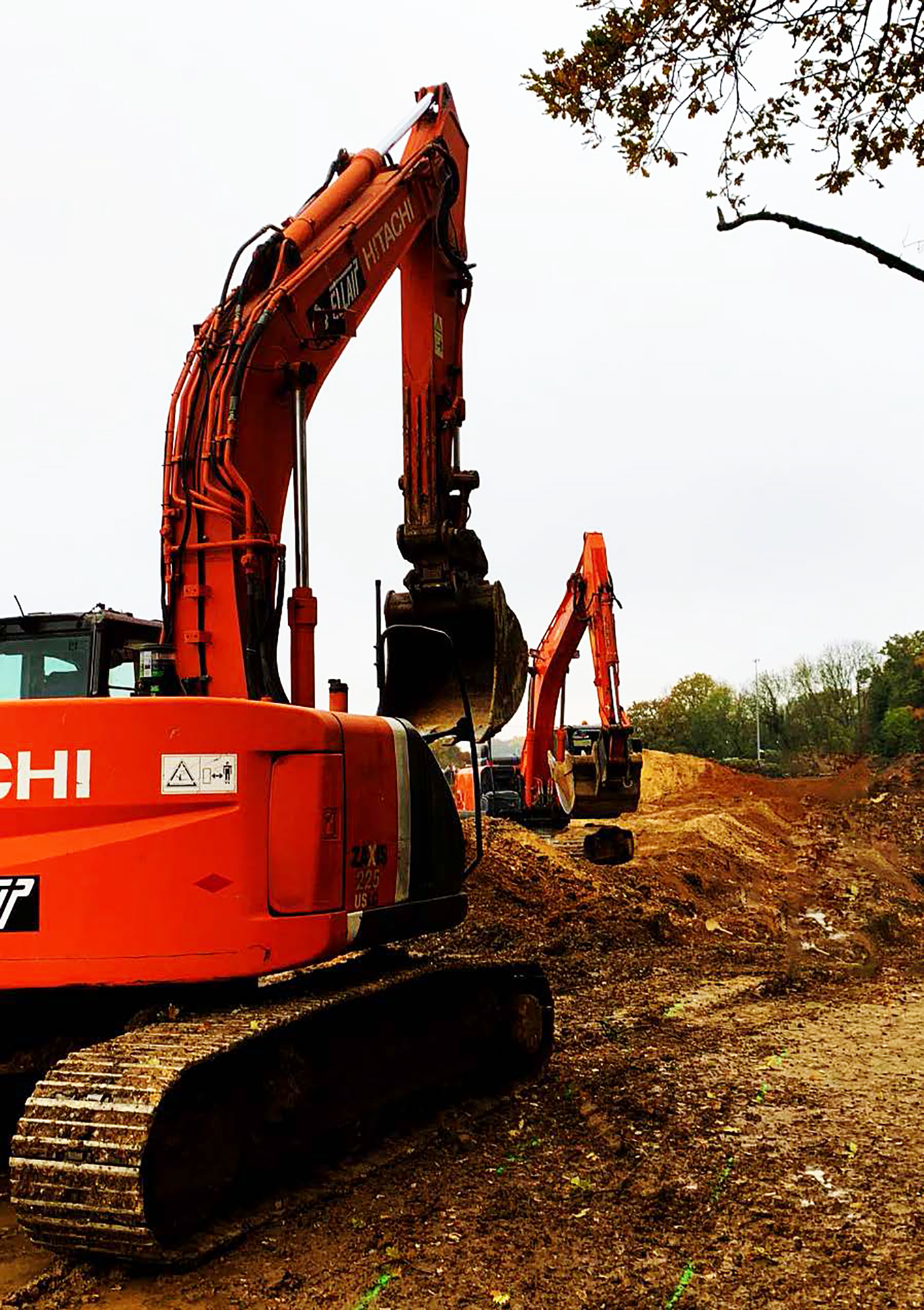 pelleteuse excavation