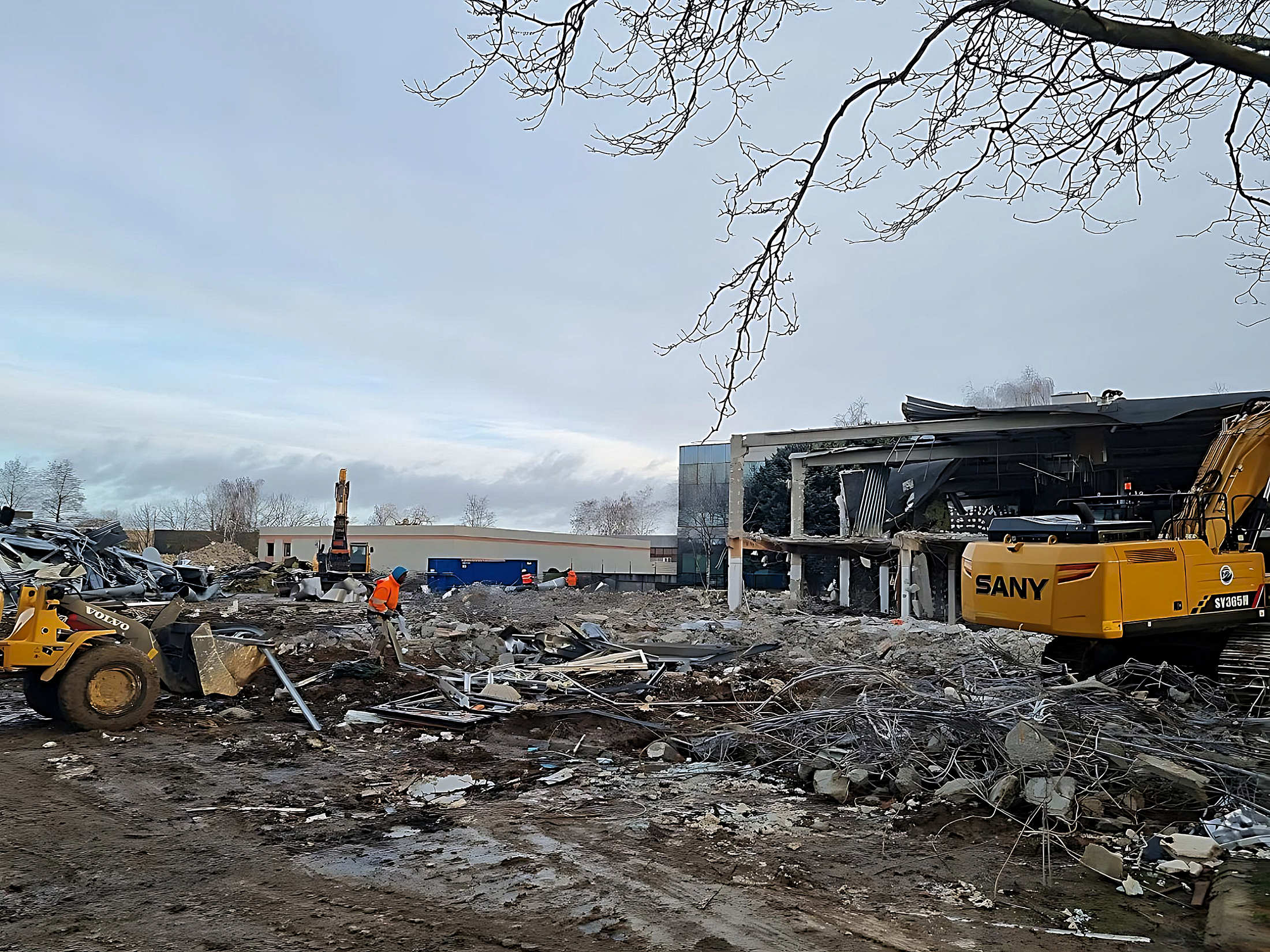 chantier démolition et concassage à villebon-sur-yvette
