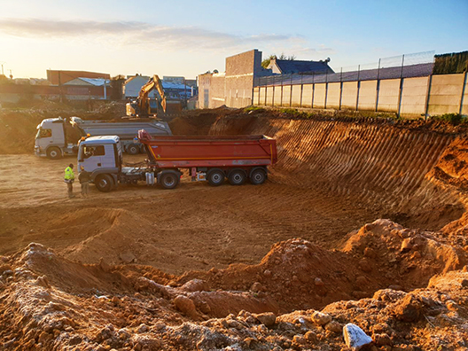 chantier terrassement et évacuation à ville-du-bois